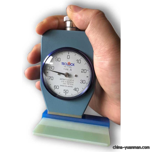 日本得乐丝印刮胶邵氏硬度计TECLOCK-GS719N